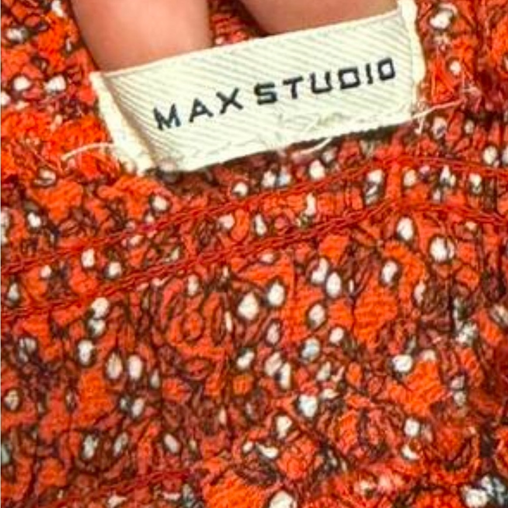 Max Studio Ruffle Jumpsuit. Size Large - Picture 10 of 10